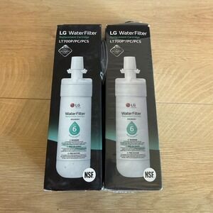 2 Pack LG LT700P Refrigerator Water Filter Replacement Cartridge‎ ADQ360061 New